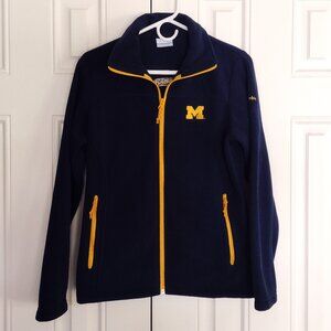 University of Michigan Fleece Top by Columbia Sportswear - Women's Small